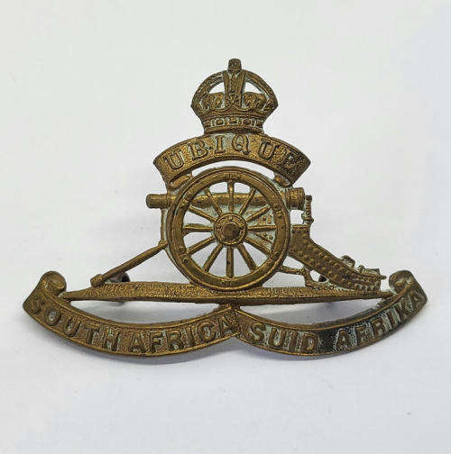 WW2 SA Field Artillery cap badge