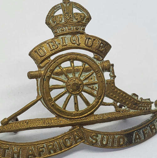 WW2 SA Field Artillery cap badge