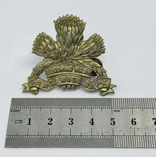 SA Armored Corps cap badge