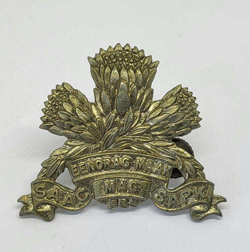 SA Armored Corps cap badge