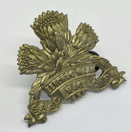 SA Armored Corps cap badge