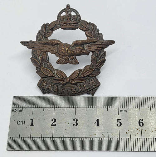 WW2 SA Air Force cap badge