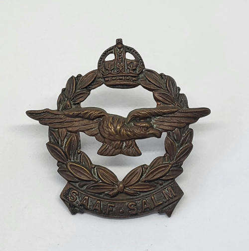 WW2 SA Air Force cap badge