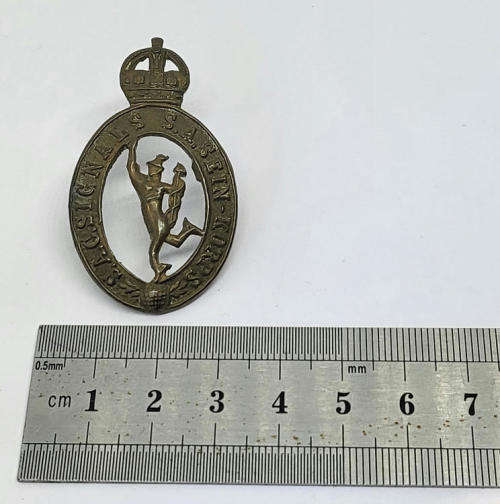 WW2 SA Signals corps cap badge