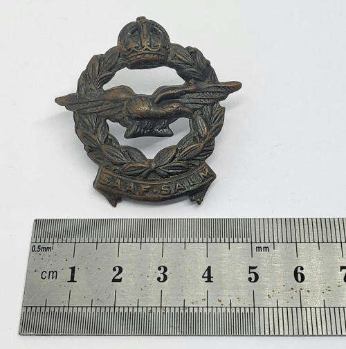 WW2 SA Air Force cap badge