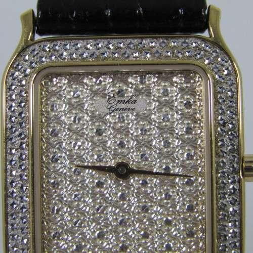 Emka Geneve quartz ladies watch with original pouch