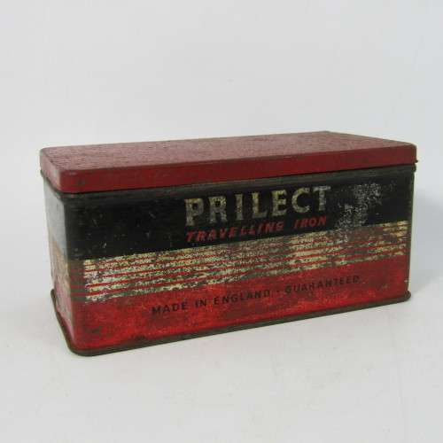 Prilect electrical travelling iron in original tin