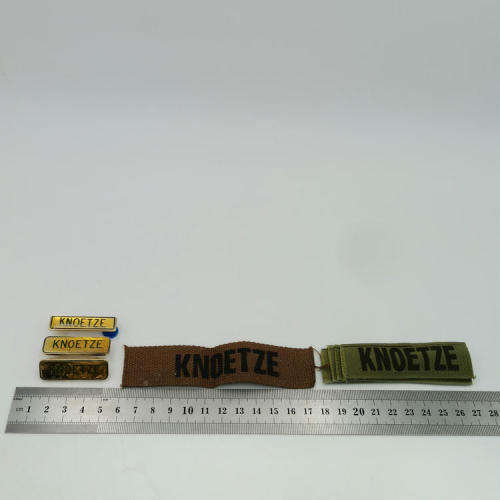 Lot of Various military name tags for KNOETZE