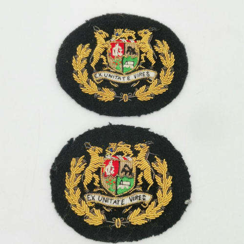 Lot of SA Navy badges and buttons