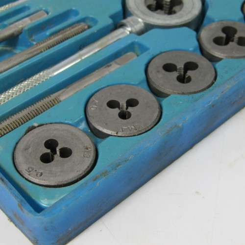 Vintage Raco 21 pieces tap and die set - some pieces missing