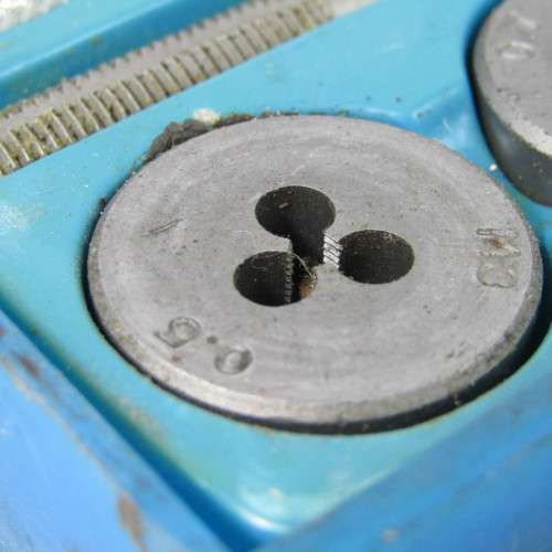Vintage Raco 21 pieces tap and die set - some pieces missing