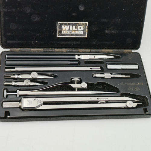 Vintage Wild Heerburg RZ21 technical drawing set