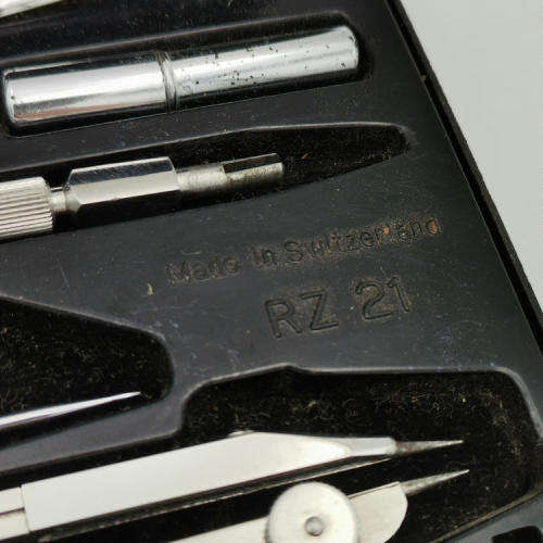 Vintage Wild Heerburg RZ21 technical drawing set