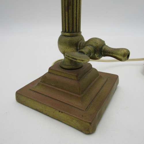 Antique lamp converted to electric - working