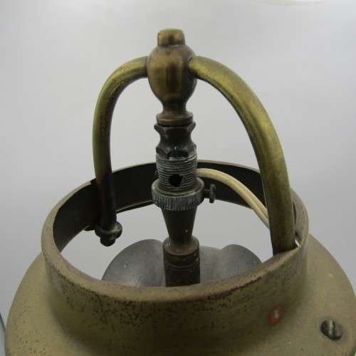 Antique lamp converted to electric - working