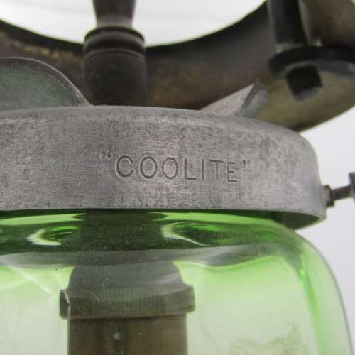 Antique lamp converted to electric - working