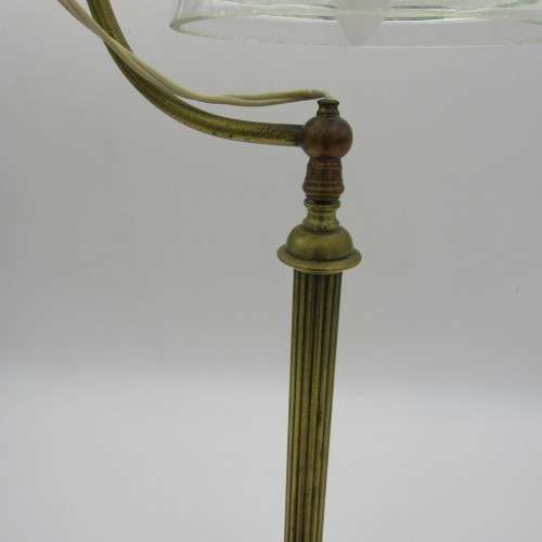 Antique lamp converted to electric - working