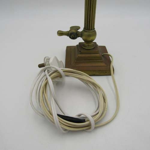 Antique lamp converted to electric - working