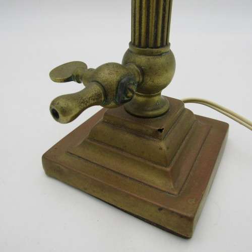 Antique lamp converted to electric - working