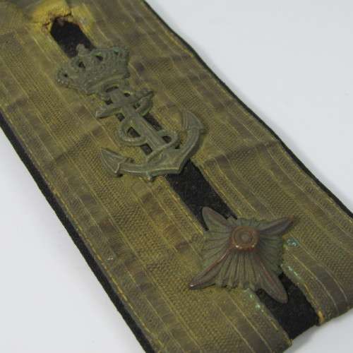 Royal Yugoslavian Navy Corvette Caption rank epaulettes