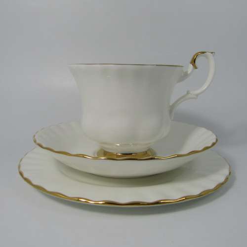Royal Albert Val de`or porcelain trio