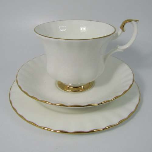 Royal Albert Val de`or porcelain trio