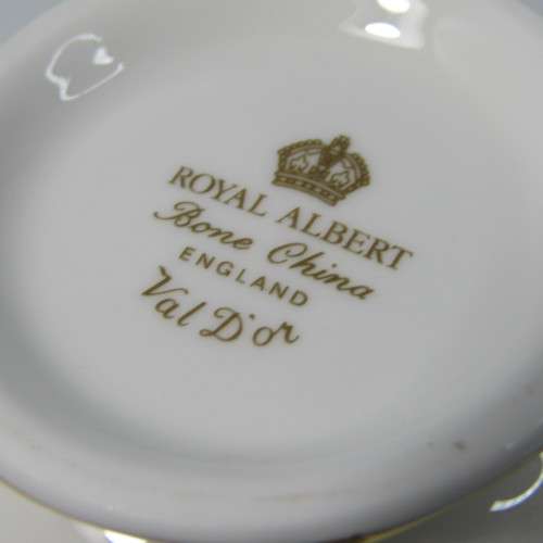 Royal Albert Val de`or porcelain trio