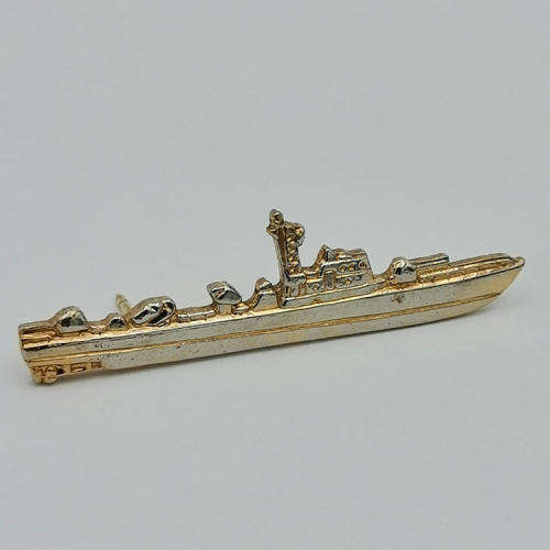 SA Navy Strike Craft flotilla breast badge - ship part only