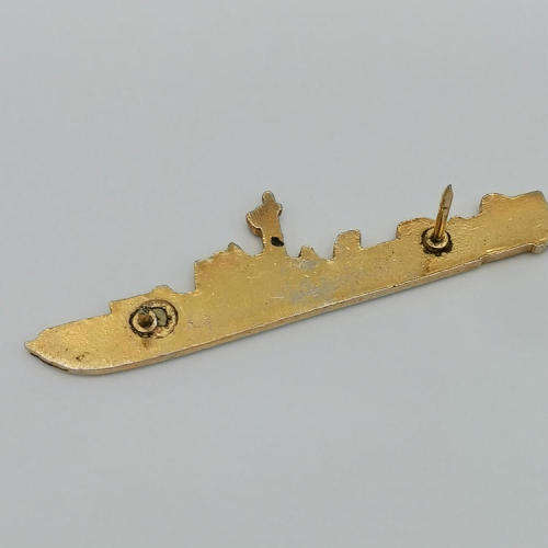 SA Navy Strike Craft flotilla breast badge - ship part only
