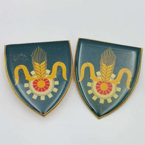 Pair of SA Quartermaster General Shoulder flash