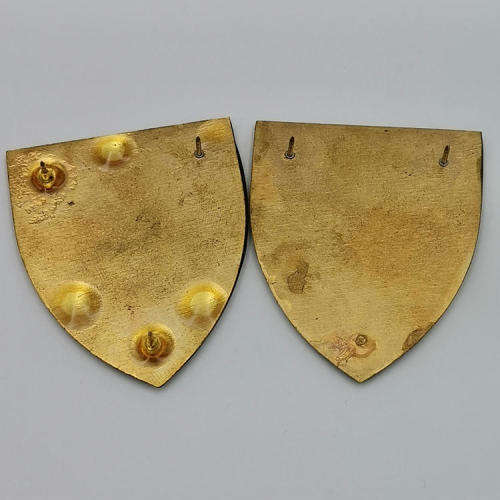 Pair of SA Quartermaster General Shoulder flash