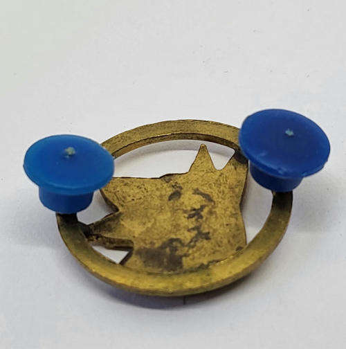 Old Police dog handler breast badge