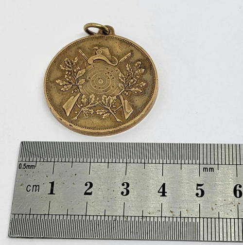 1892 Neuchantel swiss shooting medallion