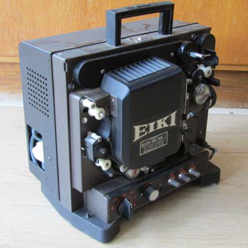 Vintage EIKI NIT-2 16mm projector with sound & built in speakers - working
