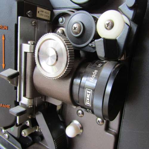 Vintage EIKI NIT-2 16mm projector with sound & built in speakers - working