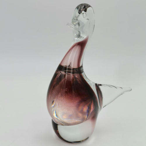 Vintage Murano glass duck