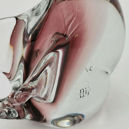 Vintage Murano glass duck