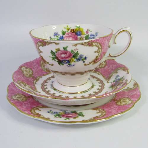 Royal Albert Lady Carlyle trio