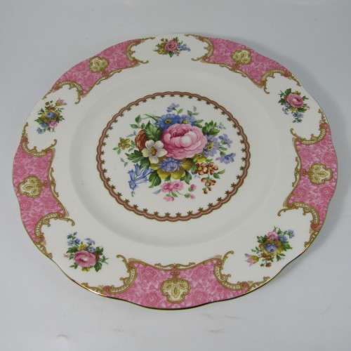 Set of 6 Royal Albert Lady Carlyle dinner plates