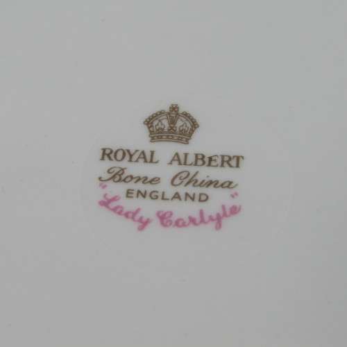 Set of 6 Royal Albert Lady Carlyle dinner plates