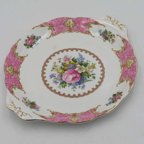 Royal Albert Lady Carlyle cake plate