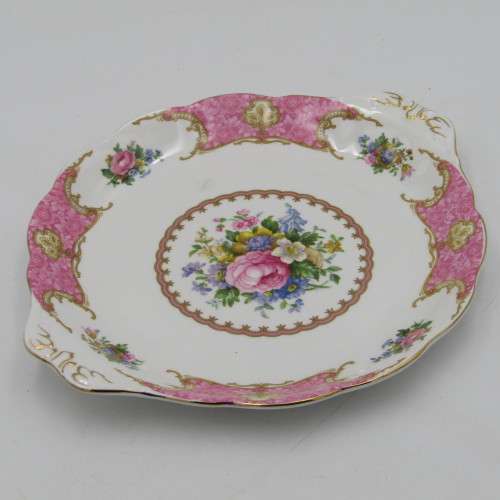 Royal Albert Lady Carlyle cake plate