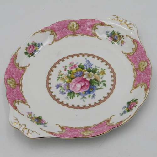 Royal Albert Lady Carlyle cake plate