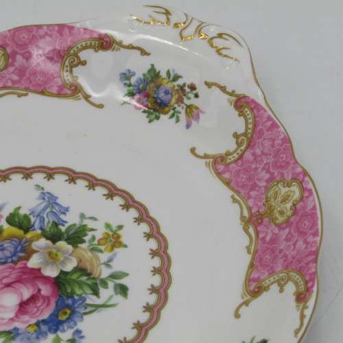 Royal Albert Lady Carlyle cake plate