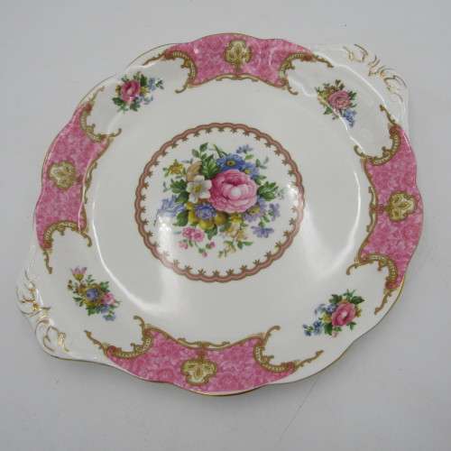 Royal Albert Lady Carlyle cake plate