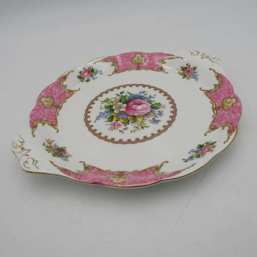 Royal Albert Lady Carlyle cake plate