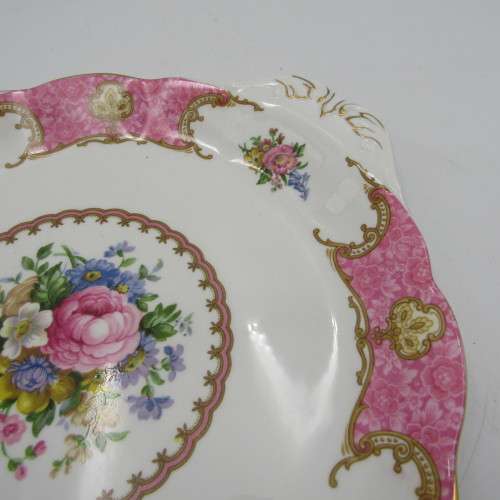 Royal Albert Lady Carlyle cake plate