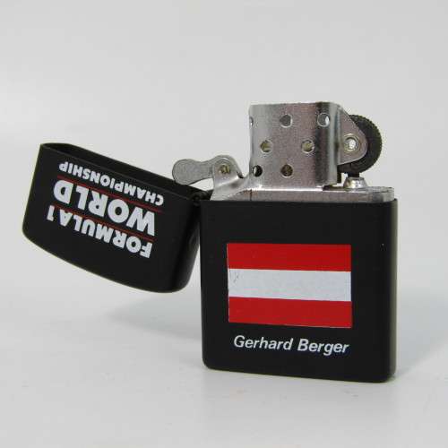 Formula 1 World Championship Gerhard Berger Z-16 windproof lighter