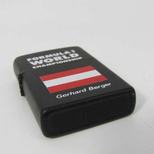Formula 1 World Championship Gerhard Berger Z-16 windproof lighter