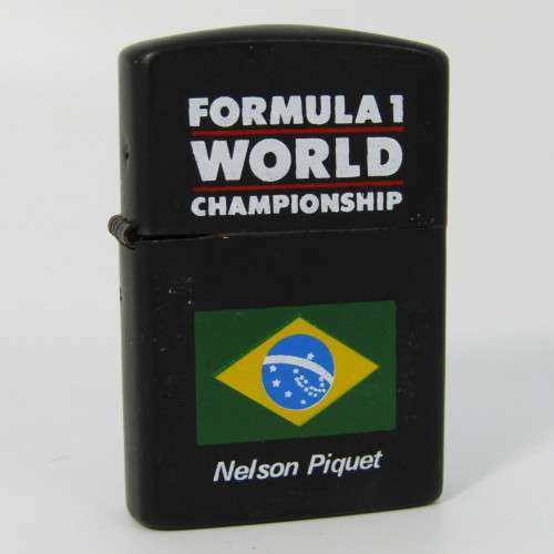 Formula 1 World Championship Nelson Piquet Z-16 windproof lighter